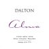 Dalton Alma Shiraz - Grenache - Mourvedre 2012 Front Label