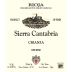 Sierra Cantabria Crianza 2006 Front Label