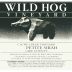 Wild Hog Petite Syrah Cache Creek 2005 Front Label