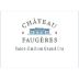 Chateau Faugeres 2002 Front Label