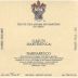 Marchesi di Gresy Barbaresco Gaiun Martinenga 2000 Front Label
