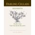 Darling Cellars Bush Vine Reserve Sauvignon Blanc 2013 Front Label