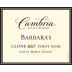Cambria Barbara's Clone 667 Pinot Noir 2011 Front Label