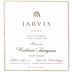 Jarvis Reserve Cabernet Sauvignon 2003 Front Label