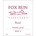 Fox Run Vineyards Rose of Lemberger 2011 Front Label