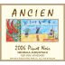 Ancien Wines Sonoma Mountain Red Dog Pinot Noir 2006 Front Label