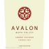 Avalon Napa Cabernet Sauvignon 2007 Front Label