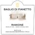 Baglio di Pianetto Ramione 2004 Front Label