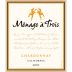 Menage a Trois Chardonnay 2007 Front Label