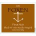 Foxen Block 43 Bien Nacido Vineyard Pinot Noir 2012 Front Label