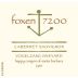 Foxen 7200 Vogelzang Vineyard Cabernet Sauvignon 2011 Front Label