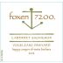 Foxen 7200 Vogelzang Vineyard Cabernet Sauvignon 2012 Front Label