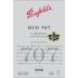 Penfolds Bin 707 Cabernet Sauvignon 2006 Front Label