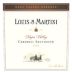 Louis Martini Napa Valley Cabernet Sauvignon 2006 Front Label