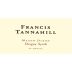 Francis Tannahill Mason Dixon Syrah 2003 Front Label