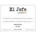 El Jefe Grande Unoaked Tempranillo 2014 Front Label