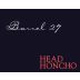 Barrel 27 Head Honcho Syrah 2012 Front Label