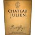 Chateau Julien Pinot Grigio 2015 Front Label