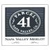 Nine North Wine Company Parcel 41 Merlot 2005 Front Label