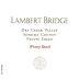 Lambert Bridge Ranch Petite Sirah 2013 Front Label