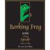 Barking Frog Winery Syrah 2005 Front Label