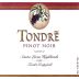 Tondre Wines Grapefield Pinot Noir 2003 Front Label