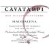 Cavatappi Red Willow Vineyard Maddalena 2009 Front Label