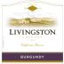 Livingston California Reserve Burgundy Front Label