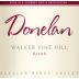 Donelan Walker Vine Hill Syrah 2013 Front Label
