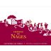 Chateau de Nages Costieres de Nimes Vieilles Vignes Rouge 2014 Front Label