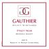 Gauthier Rockin H Ranch Vineyards Pinot Noir 2013 Front Label