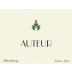 Auteur Wines Sonoma Coast Chardonnay 2013 Front Label