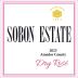 Sobon Estate Rose 2023 Front Label