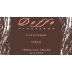 Doffo Winery Syrah 2011 Front Label