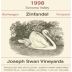 Joseph Swan Stellwagen Zinfandel 1998 Front Label