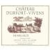 Chateau Durfort-Vivens (1.5 Liter Magnum) 2020 Front Label