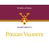 Fattoria Le Pupille Poggio Valente 2022 Front Label