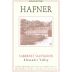 Hafner Vineyard Cabernet Sauvignon 2008 Front Label