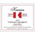 Keenan Napa Valley Cabernet Sauvignon 2016 Front Label