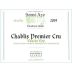 Herve Azo Chablis Vau de Vey Premier Cru 2019 Front Label