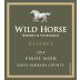 Wild Horse Santa Barbara County Reserve Pinot Noir 2014 Front Label
