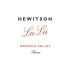 Hewitson Lu Lu Shiraz 2020 Front Label