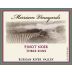 Merriam Vineyards Three Sons Pinot Noir 2015 Front Label