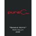 PureCru Napa Valley Sangio Vetta Red 2009 Front Label