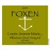 Foxen Cuvee Jeanne Marie 2014 Front Label