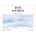 Ben Haines Amber 2021 Front Label