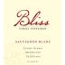 Bliss Sauvignon Blanc 2008 Front Label