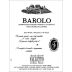 Bruno Giacosa Barolo Falletto 2000 Front Label