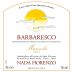 Nada Fiorenzo Barbaresco Manzola Nebbiolo, 2013 Front Label