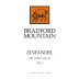 Bradford Mountain Dry Creek Zinfandel 2011 Front Label